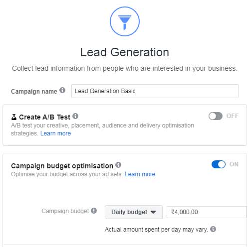 Guide to start facebook lead generation Guide to start facebook lead generation