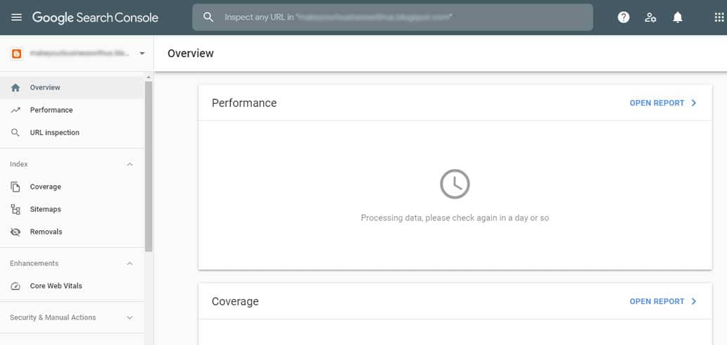 How to setup google search console? search console after approval