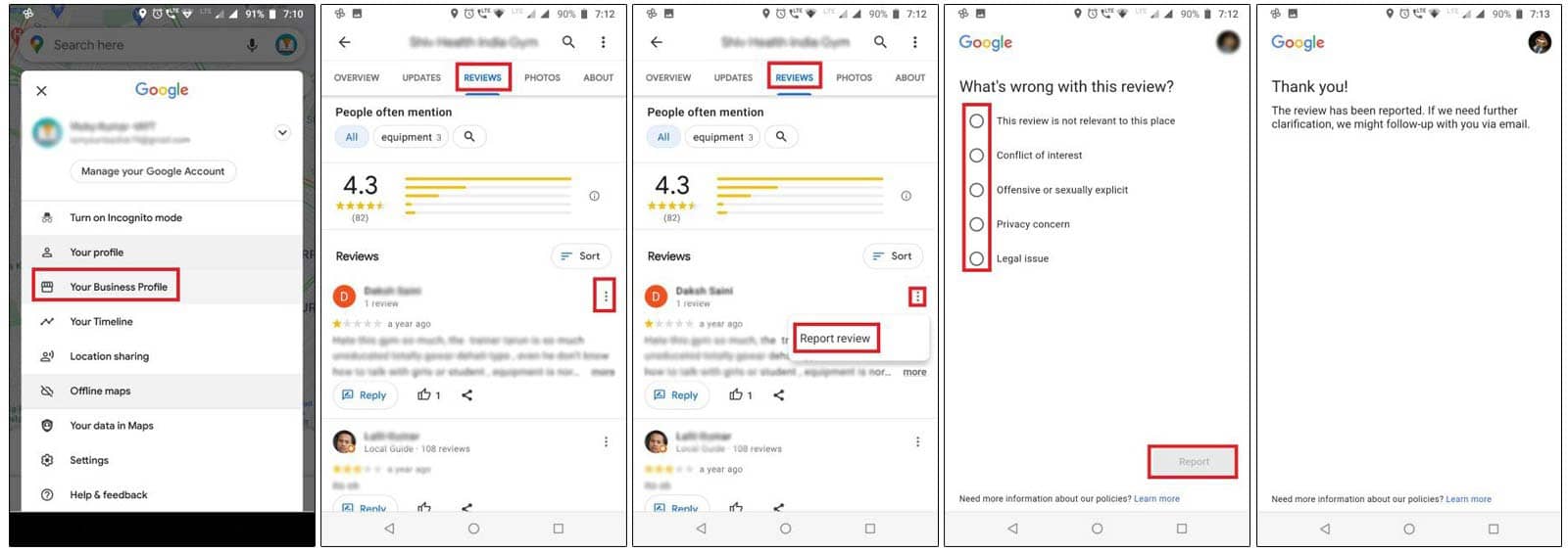 How to delete google reviews to make positive impression delete google reviews